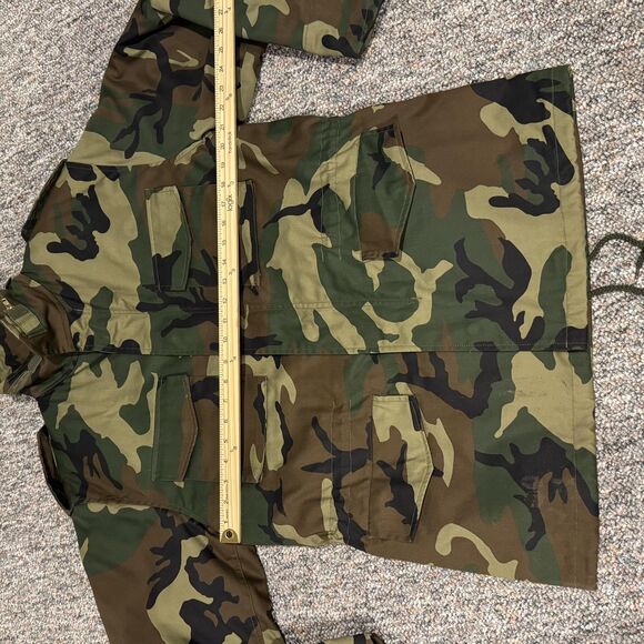 Rothco Ultra Force Field Coat Jacket Mens Small Regular Woodland Camo M-65 Liner - Picture 7 of 9